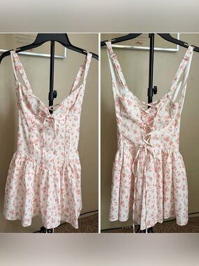 Peppermayo Corset-Style Floral Sun Dress Size 6 Fairycore Cottagecore